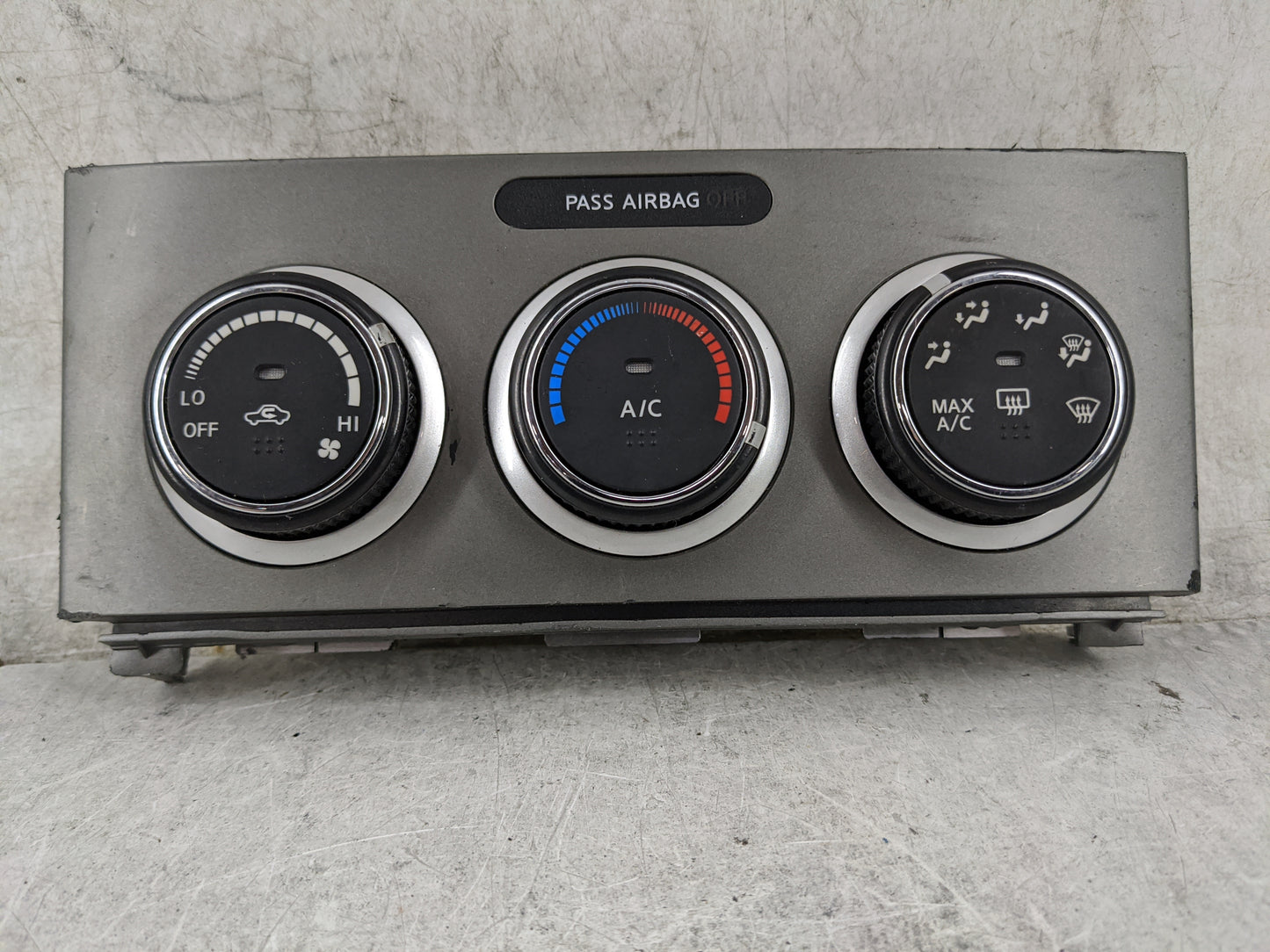 2010-2012 Nissan Sentra Climate Control Module Temperature AC/Heater Replacement P/N:27510ZT50A Fits Fits 2010 2011 2012 OEM