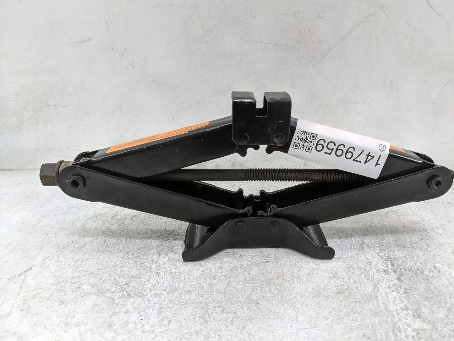 2012 Nissan Sentra Spare Scissor Car Jack Black - Oemusedautoparts1.com