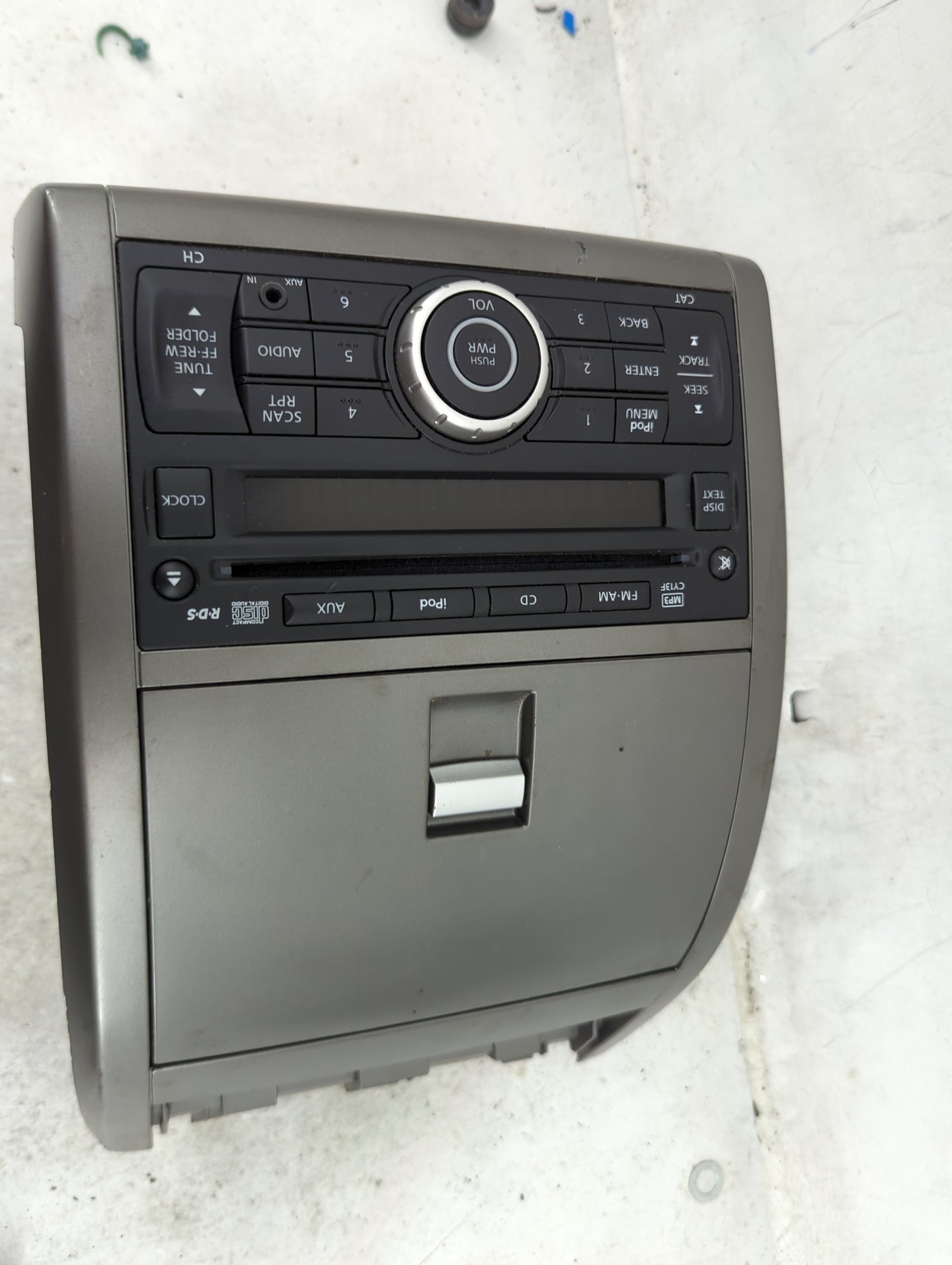 2010-2012 Nissan Sentra Radio AM FM Cd Player Receiver Replacement Fits Fits 2010 2011 2012 OEM Used Auto Parts - Oemusedaut