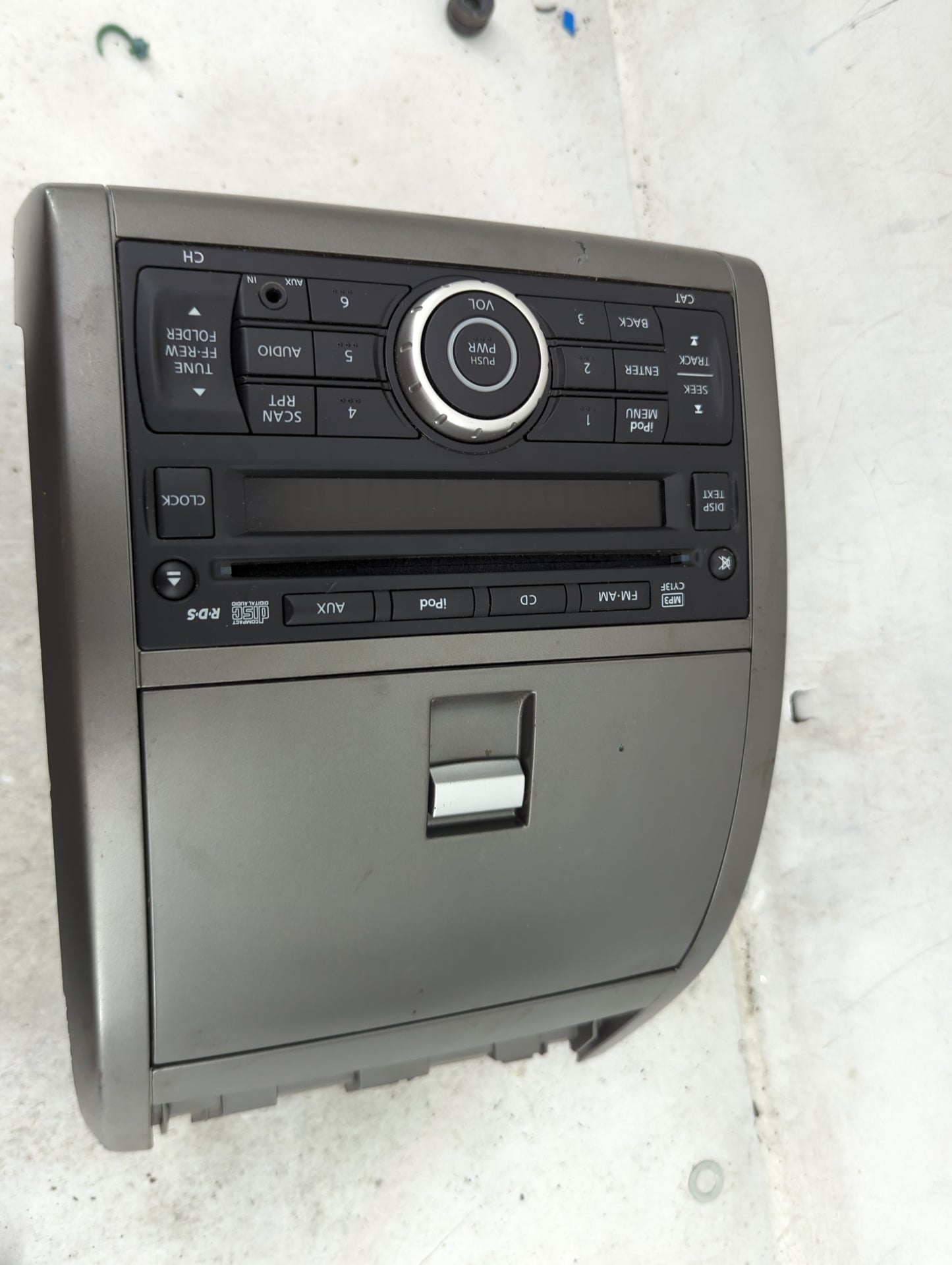 2010-2012 Nissan Sentra Radio AM FM Cd Player Receiver Replacement Fits Fits 2010 2011 2012 OEM Used Auto Parts - Oemusedaut