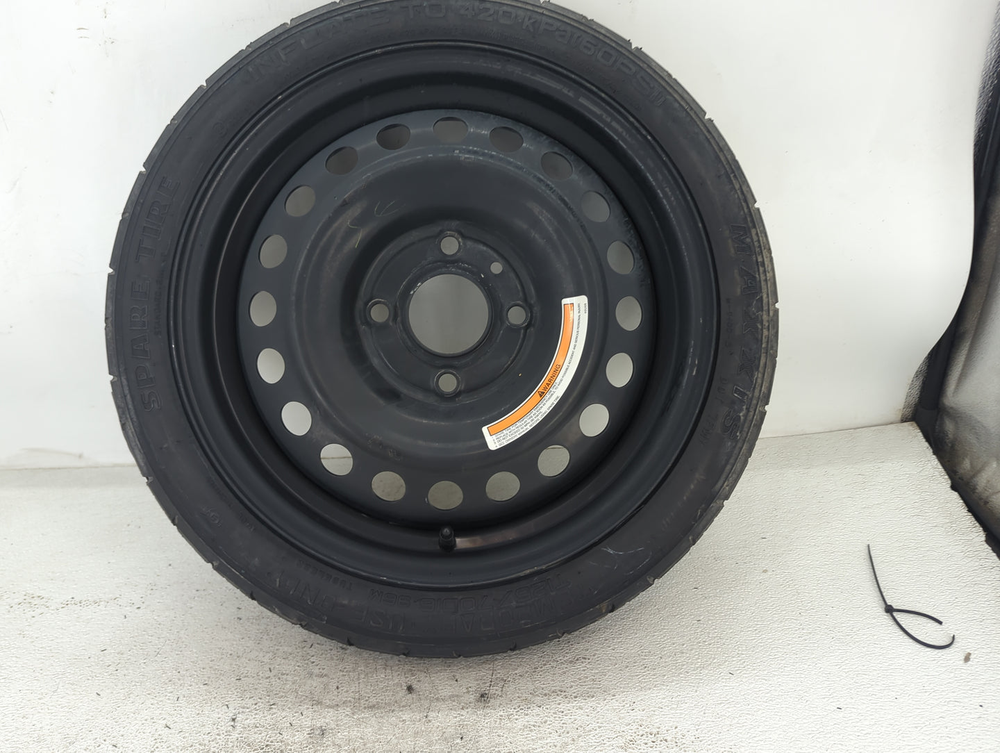 2007-2012 Nissan Sentra Spare Donut Tire Wheel Rim Oem 1491162 - Oemusedautoparts1.com