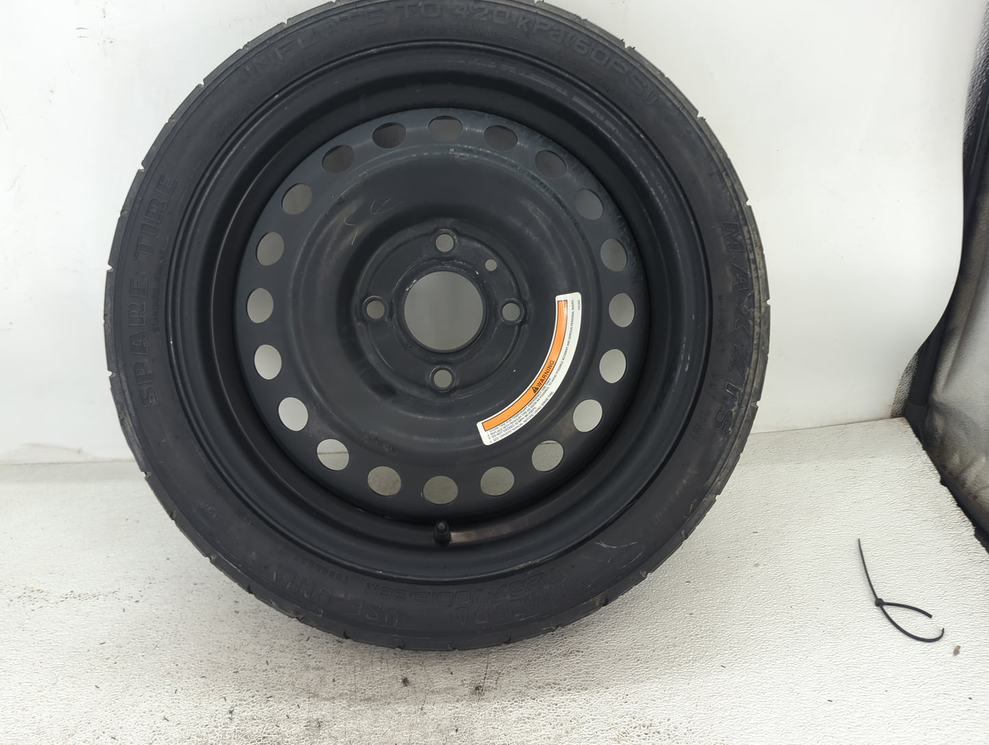 2007-2012 Nissan Sentra Spare Donut Tire Wheel Rim Oem 1491162 - Oemusedautoparts1.com
