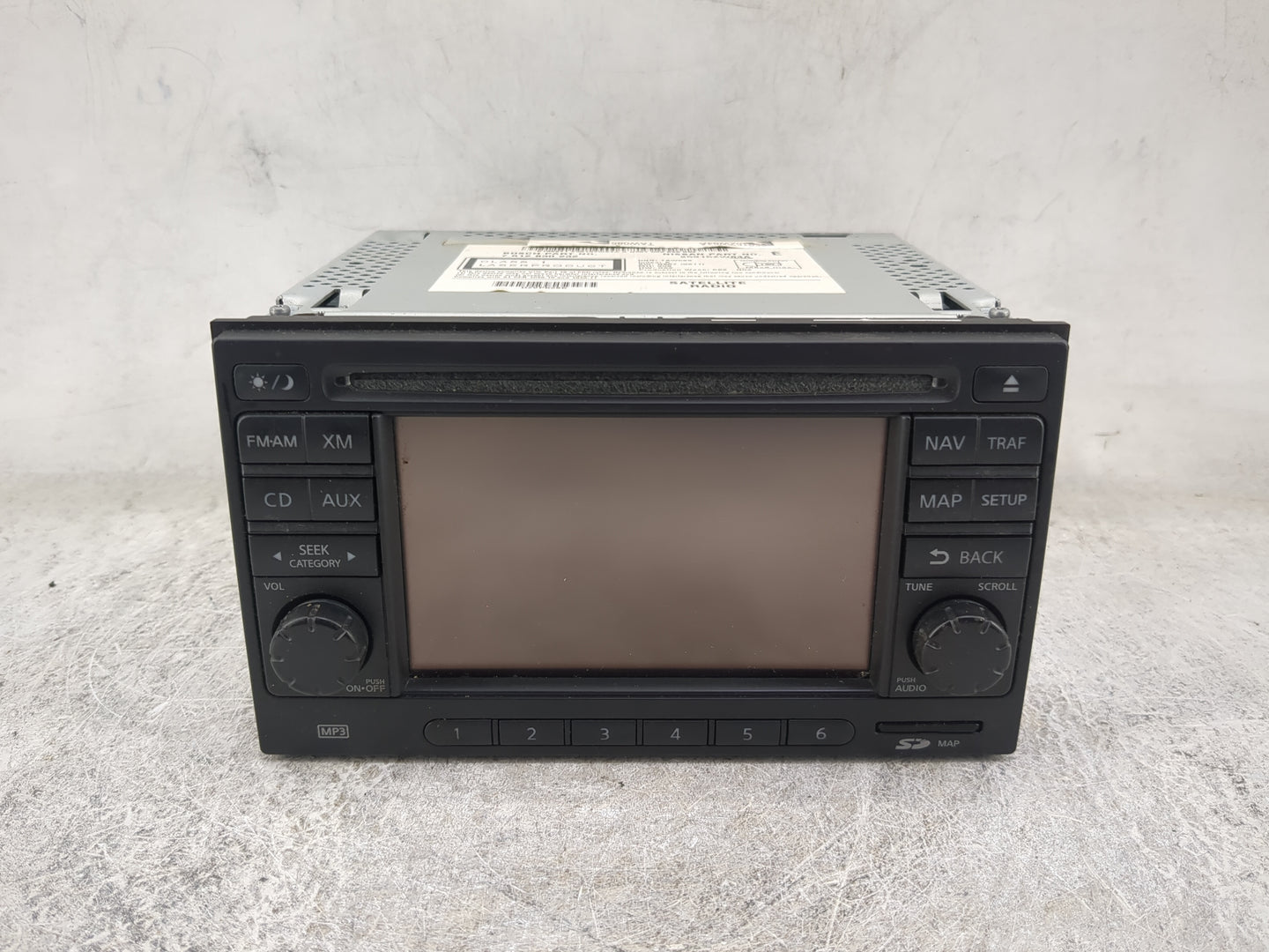 2010-2012 Nissan Sentra Radio AM FM Cd Player Receiver Replacement P/N:7612830232 25915ZW84A, TAW085 Fits Fits 2010 2011 201
