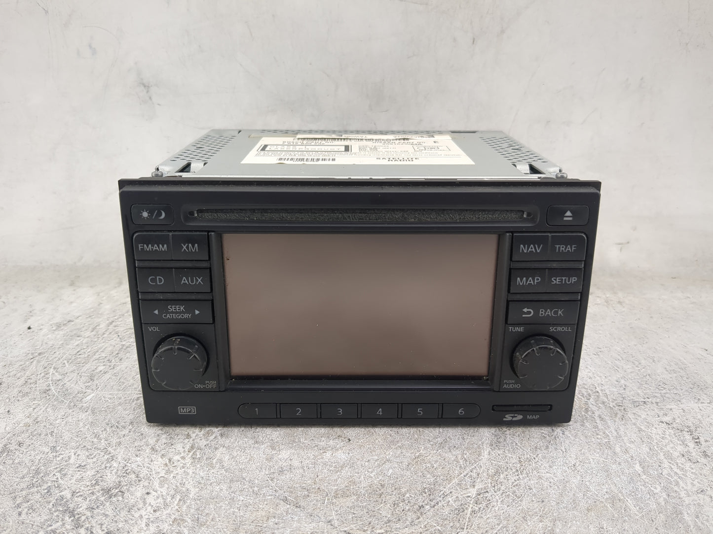 2010-2012 Nissan Sentra Radio AM FM Cd Player Receiver Replacement P/N:7612830232 25915ZW84A, TAW085 Fits Fits 2010 2011 201