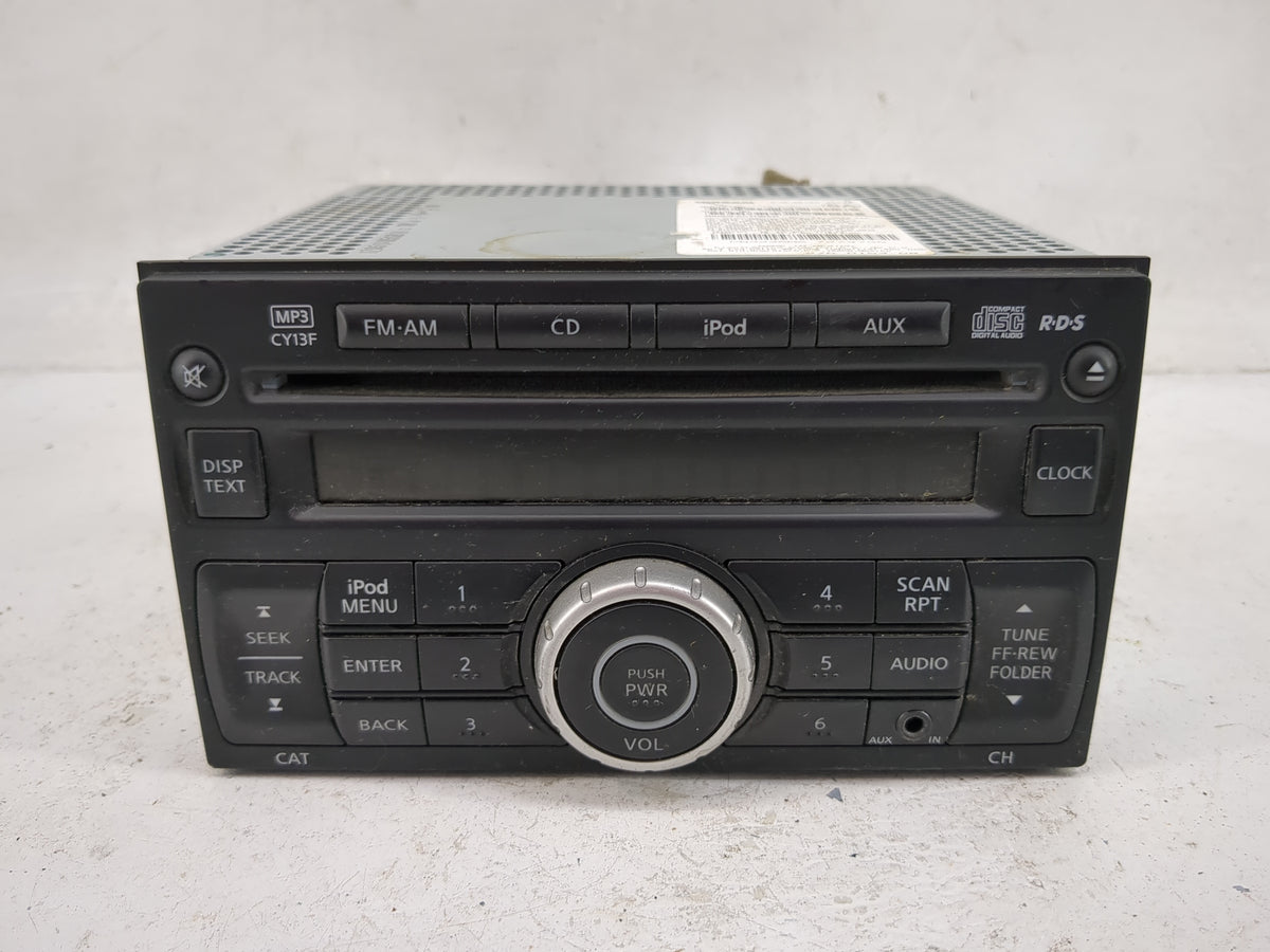 2010-2012 Nissan Sentra Radio AM FM Cd Player Receiver Replacement P/N:28185ZT50A PN-3236M Fits Fits 2010 2011 2012 OEM Used