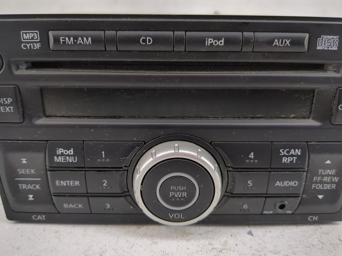 2010-2012 Nissan Sentra Radio AM FM Cd Player Receiver Replacement P/N:28185ZT50A PN-3236M Fits Fits 2010 2011 2012 OEM Used