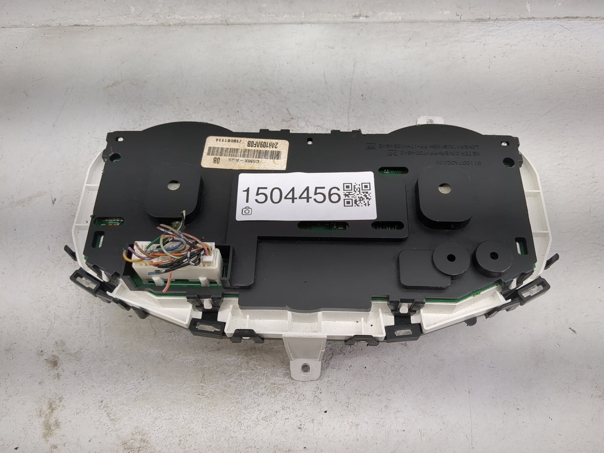 2011-2012 Nissan Sentra Instrument Cluster Speedometer Gauges P/N:24810 9AF0B CKMX-A0S Miles:77K Fits Fits 2011 2012 OEM Use