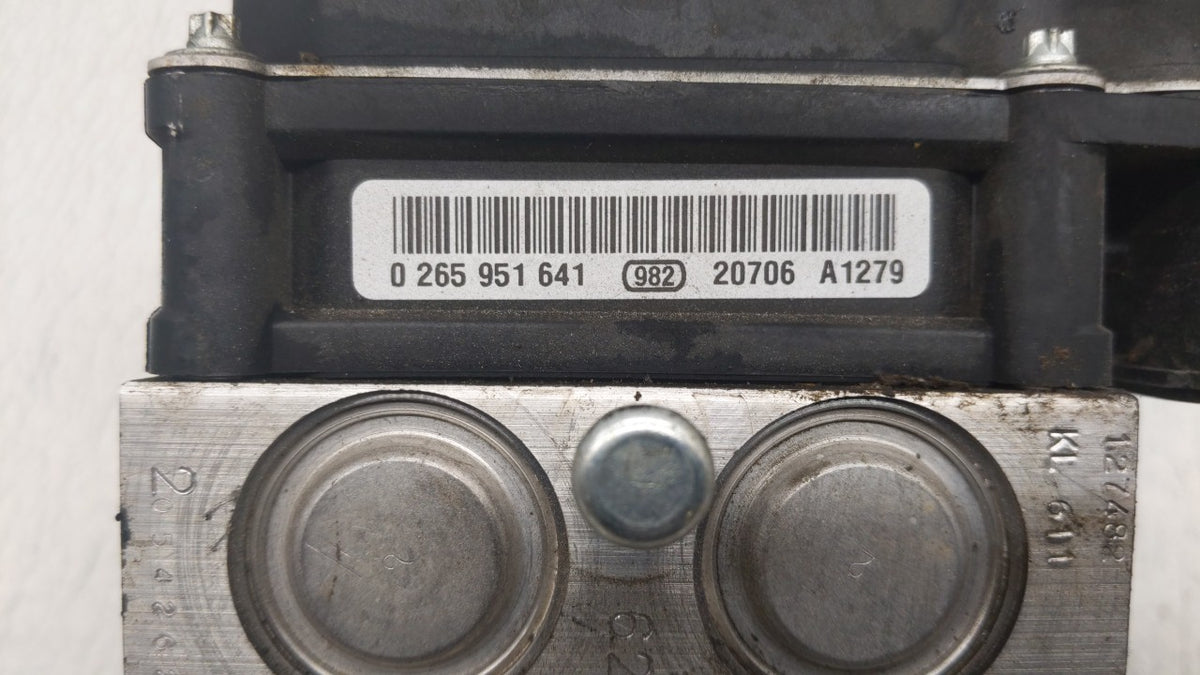 2012 Nissan Sentra Anti-Lock Brake ABS Pump Module Actuator OEM P/N:0 265 25 613 0 265 951 641, 47660 9AP0A, 47660 9AF0A Fit