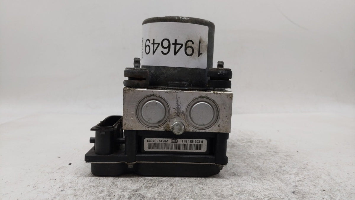 2012 Nissan Sentra Anti-Lock Brake ABS Pump Module Actuator OEM P/N:0 265 25 613 0 265 951 641, 47660 9AP0A, 47660 9AF0A Fit