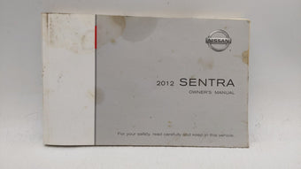 compare product 2012 Nissan Sentra Owners Manual Book Guide OEM Used Auto Parts