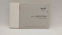 2012 Nissan Sentra Owners Manual Book Guide OEM Used Auto Parts - Oemusedautoparts1.com