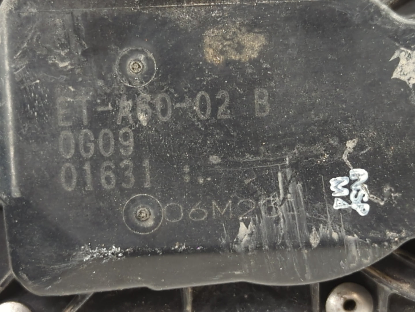 2007-2012 Nissan Sentra Throttle Body P/N:ET-A60-02 E ET-A60-02 J Fits OEM Used Auto Parts - Oemusedautoparts1.com
