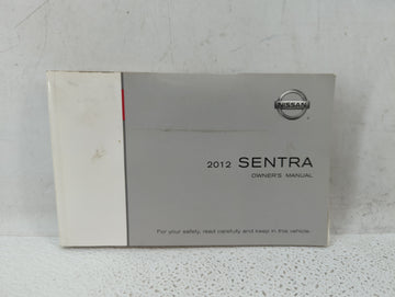 2012 Nissan Sentra Owners Manual Book Guide OEM Used Auto Parts - Oemusedautoparts1.com