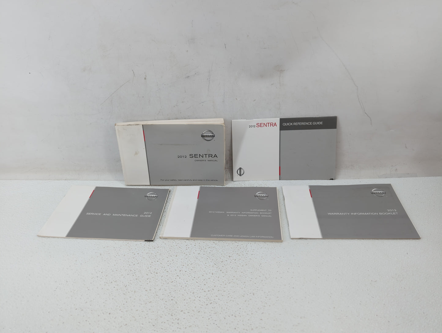 2012 Nissan Sentra Owners Manual Book Guide OEM Used Auto Parts - Oemusedautoparts1.com