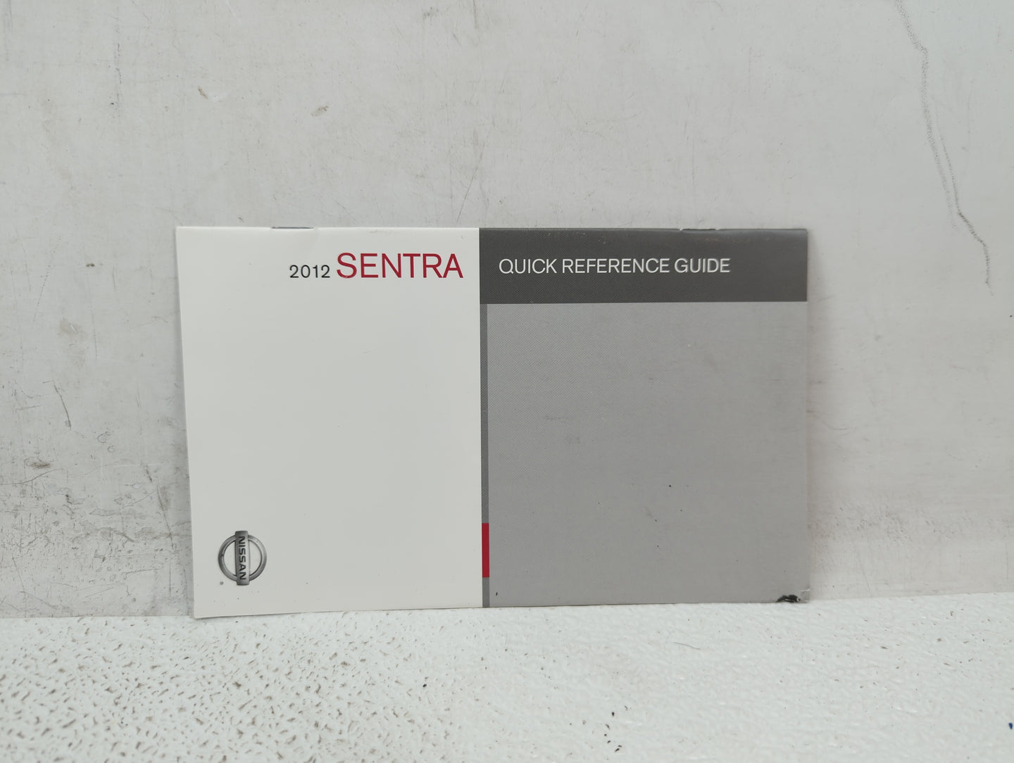 2012 Nissan Sentra Owners Manual Book Guide OEM Used Auto Parts - Oemusedautoparts1.com
