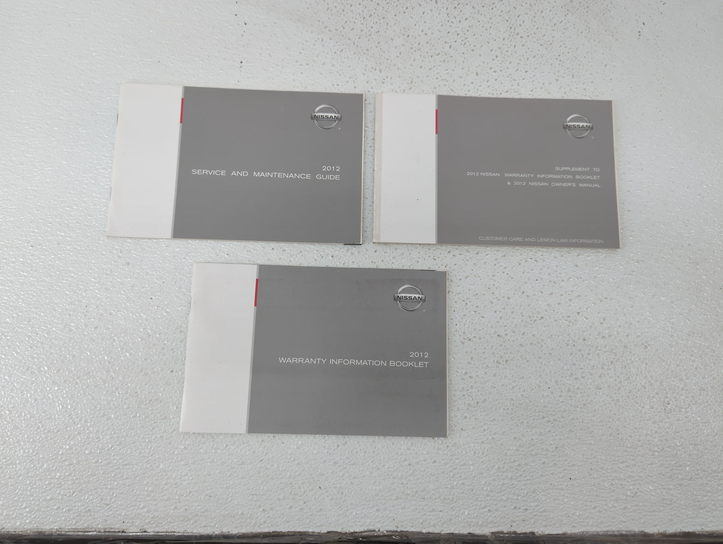 2012 Nissan Sentra Owners Manual Book Guide OEM Used Auto Parts - Oemusedautoparts1.com