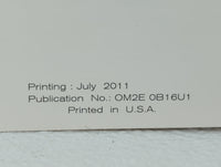 2012 Nissan Sentra Owners Manual Book Guide OEM Used Auto Parts - Oemusedautoparts1.com