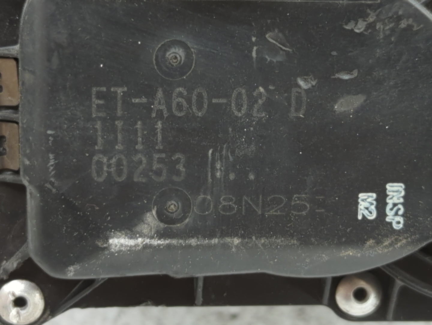 2007-2012 Nissan Sentra Throttle Body P/N:ET-A60-02 E ET-A60-02 J Fits OEM Used Auto Parts - Oemusedautoparts1.com