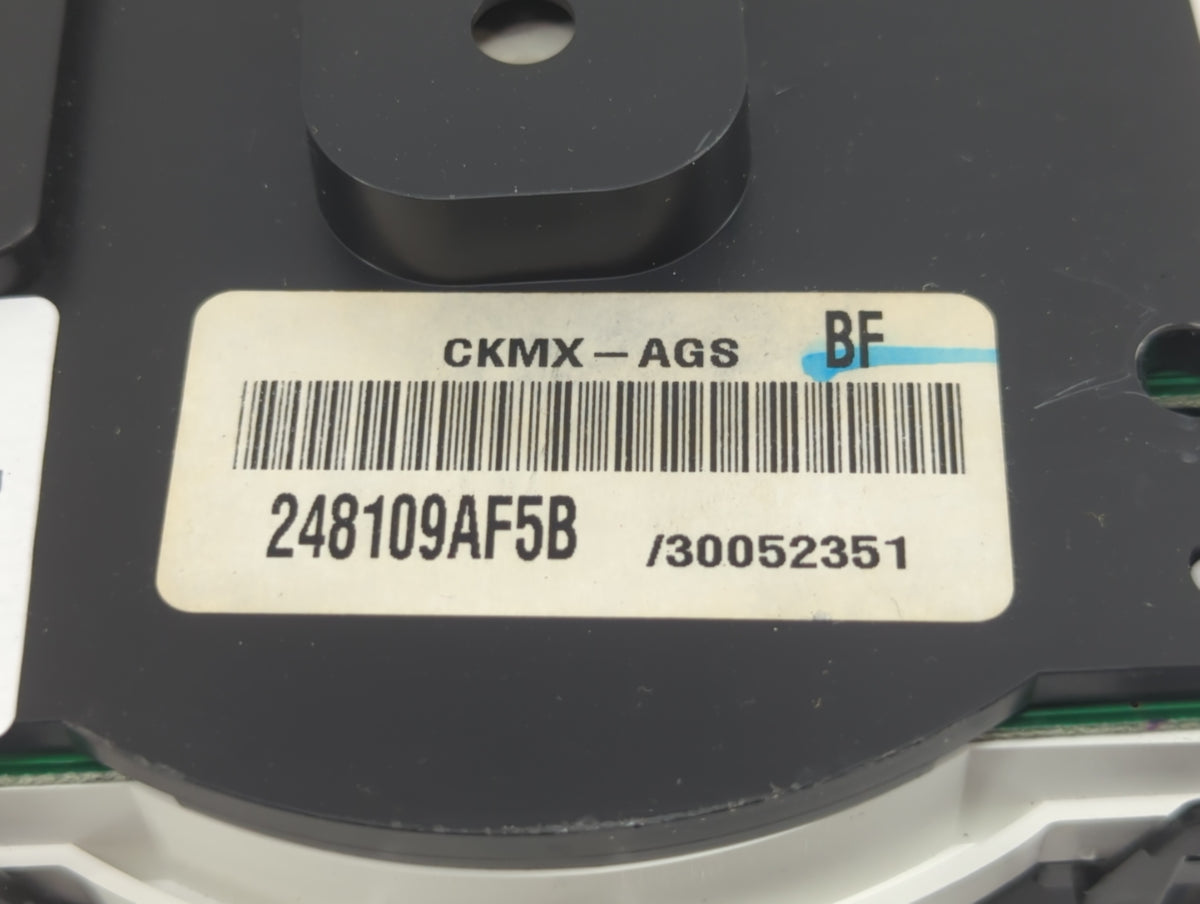 2011-2012 Nissan Sentra Instrument Cluster Speedometer Gauges P/N:248109AF5B 248109AA1B, 248109AF5C Miles: Fits Fits 2011 20