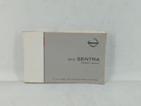 2012 Nissan Sentra Owners Manual Book Guide OEM Used Auto Parts - Oemusedautoparts1.com