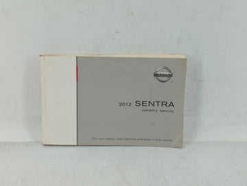 2012 Nissan Sentra Owners Manual Book Guide OEM Used Auto Parts - Oemusedautoparts1.com