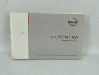 2012 Nissan Sentra Owners Manual Book Guide OEM Used Auto Parts - Oemusedautoparts1.com