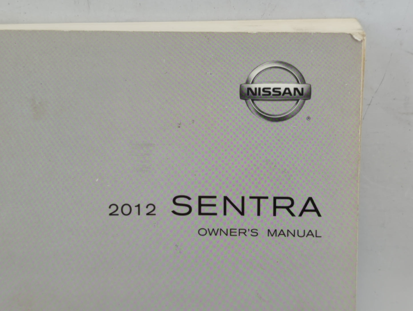2012 Nissan Sentra Owners Manual Book Guide OEM Used Auto Parts - Oemusedautoparts1.com