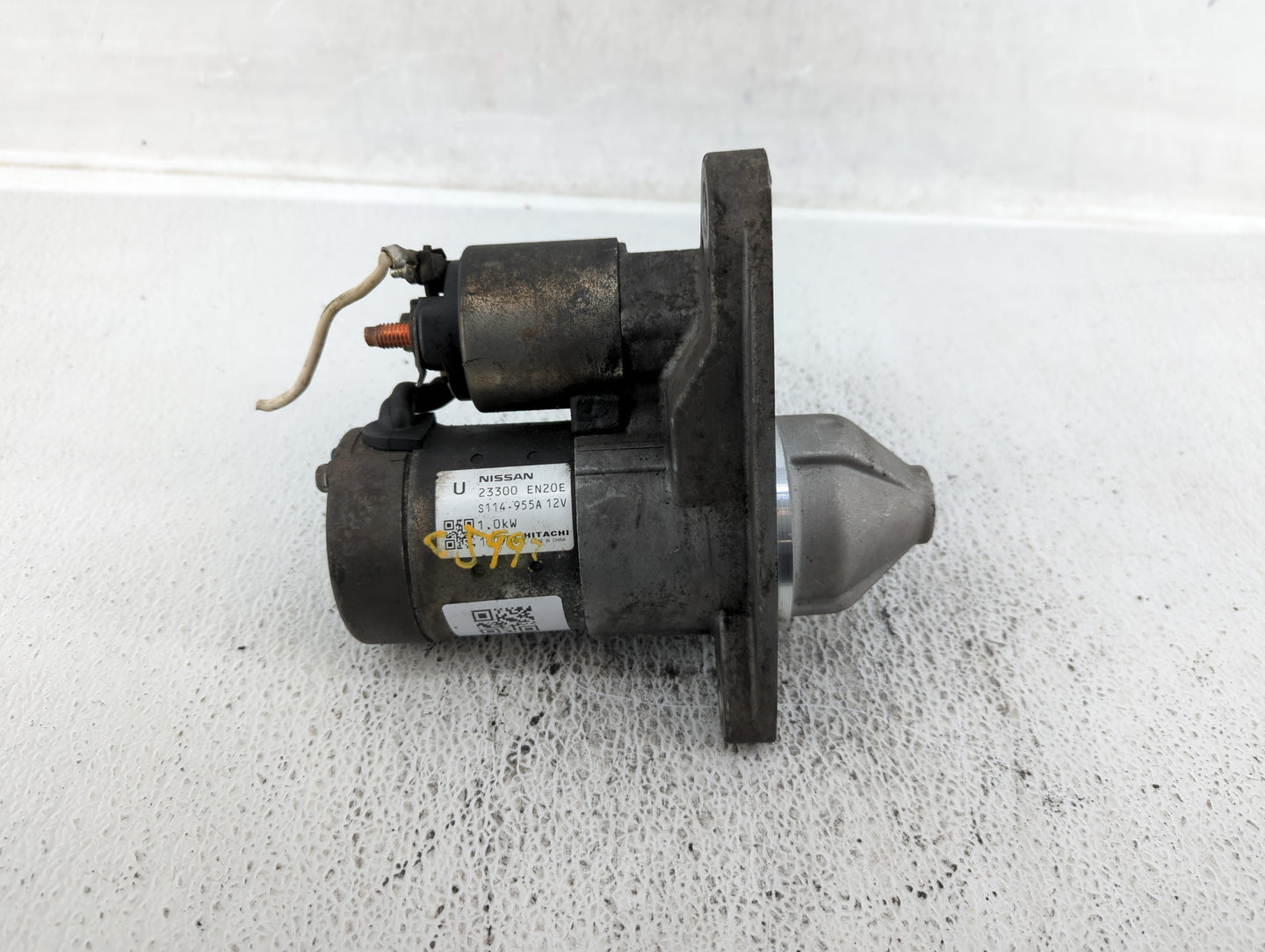 2010-2012 Nissan Sentra Car Starter Motor Solenoid OEM P/N:23300 EN20E Fits Fits 2010 2011 2012 2013 OEM Used Auto Parts - O