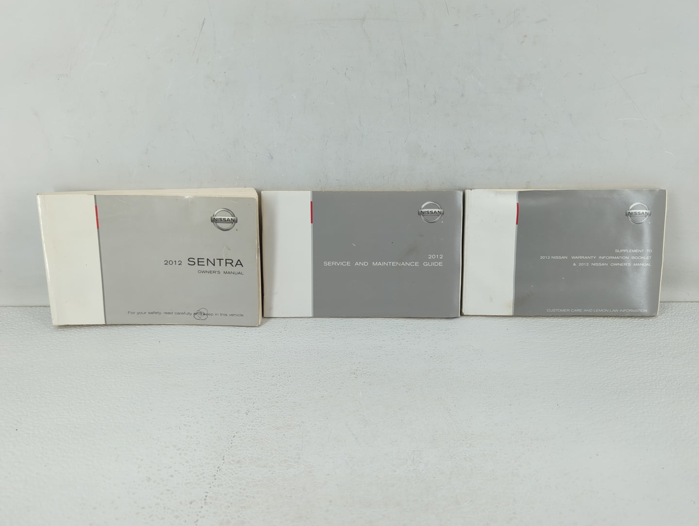 2012 Nissan Sentra Owners Manual Book Guide OEM Used Auto Parts - Oemusedautoparts1.com