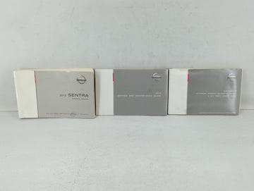 2012 Nissan Sentra Owners Manual Book Guide OEM Used Auto Parts - Oemusedautoparts1.com