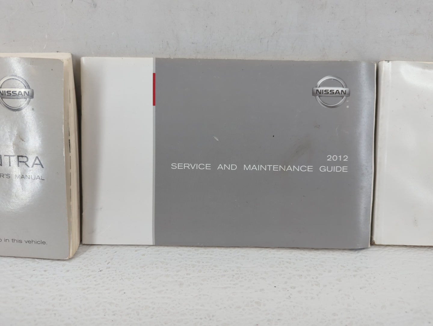 2012 Nissan Sentra Owners Manual Book Guide OEM Used Auto Parts - Oemusedautoparts1.com