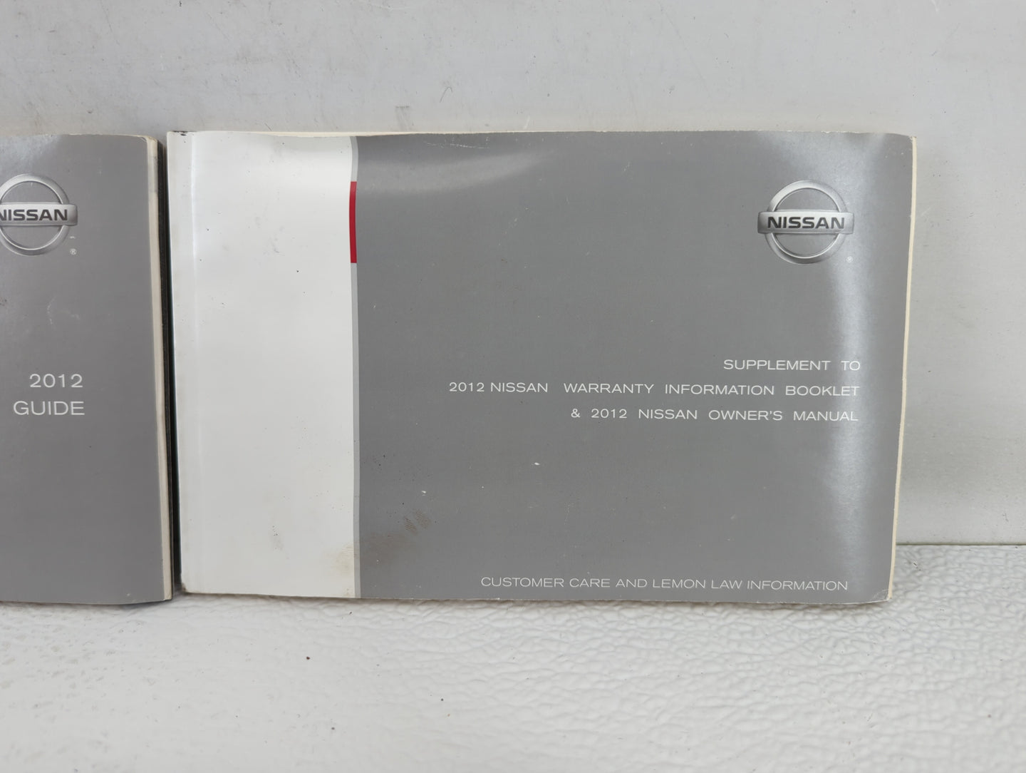 2012 Nissan Sentra Owners Manual Book Guide OEM Used Auto Parts - Oemusedautoparts1.com