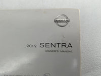 2012 Nissan Sentra Owners Manual Book Guide OEM Used Auto Parts - Oemusedautoparts1.com