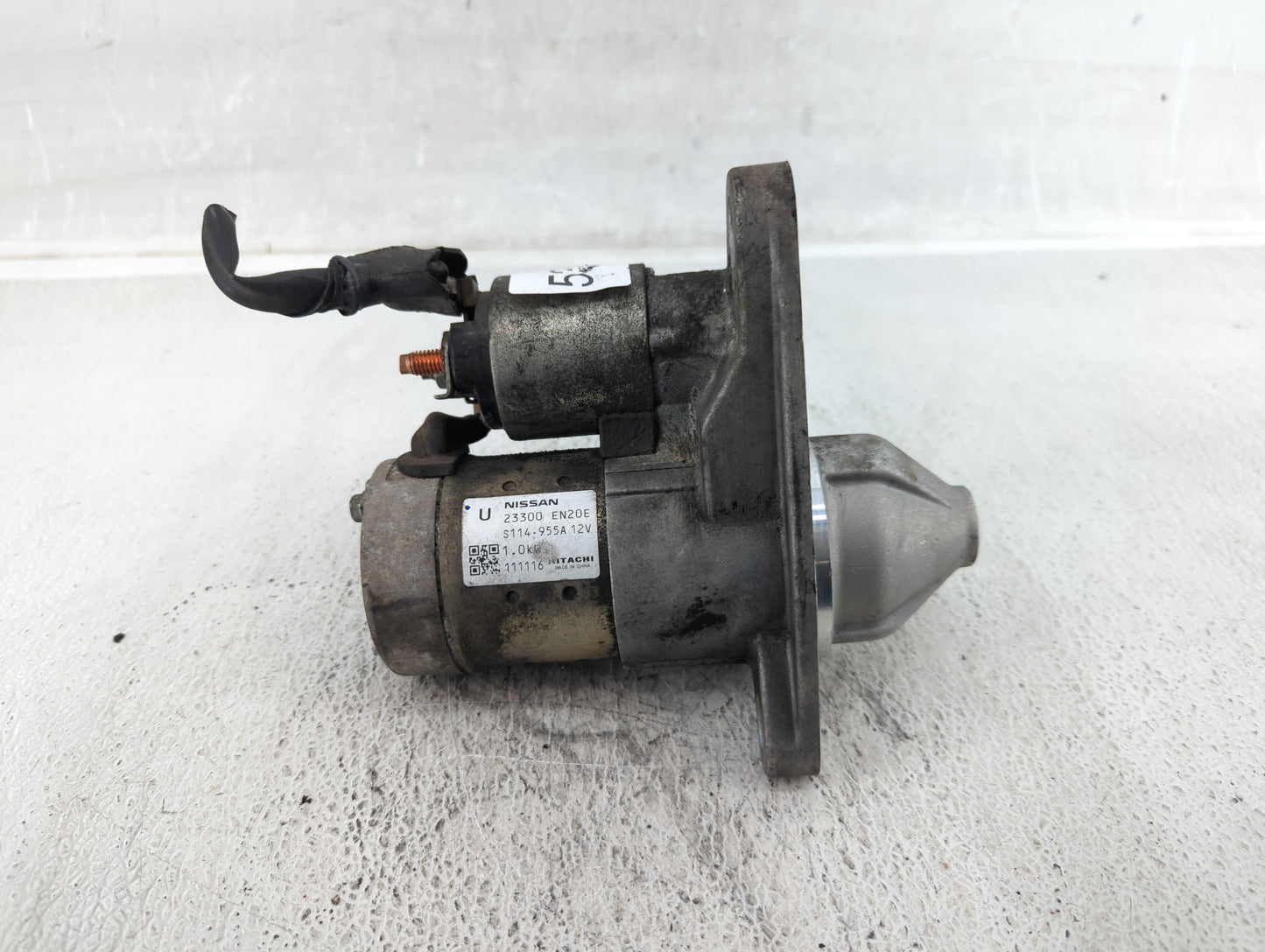 2010-2012 Nissan Sentra Car Starter Motor Solenoid OEM P/N:23300 EN20E Fits Fits 2010 2011 2012 2013 OEM Used Auto Parts - O