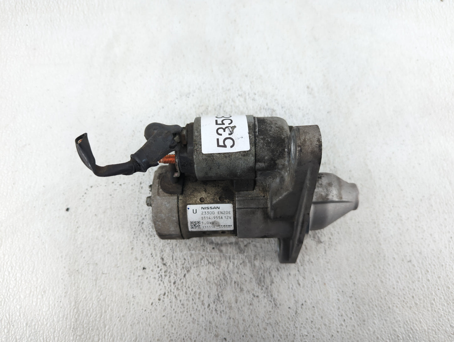 2010-2012 Nissan Sentra Car Starter Motor Solenoid OEM P/N:23300 EN20E Fits Fits 2010 2011 2012 2013 OEM Used Auto Parts - O