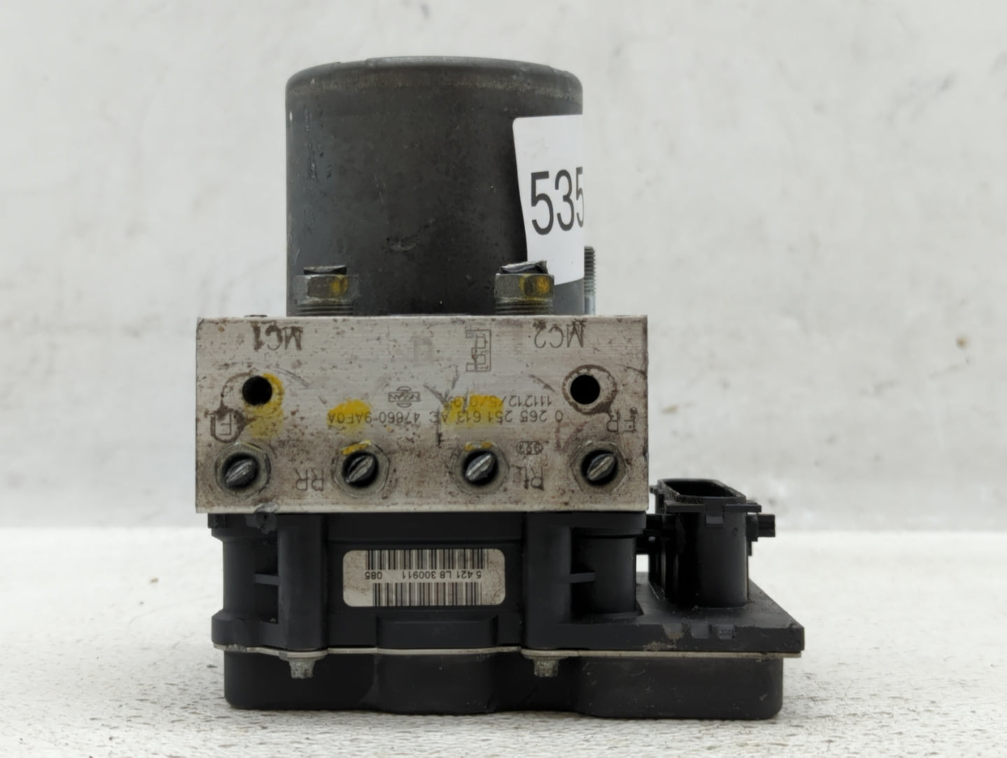2012 Nissan Sentra ABS Pump Control Module Replacement P/N:0 265 951 641 47660 9AF0A Fits OEM Used Auto Parts - Oemusedautop