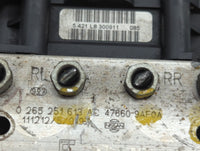 2012 Nissan Sentra ABS Pump Control Module Replacement P/N:0 265 951 641 47660 9AF0A Fits OEM Used Auto Parts - Oemusedautop