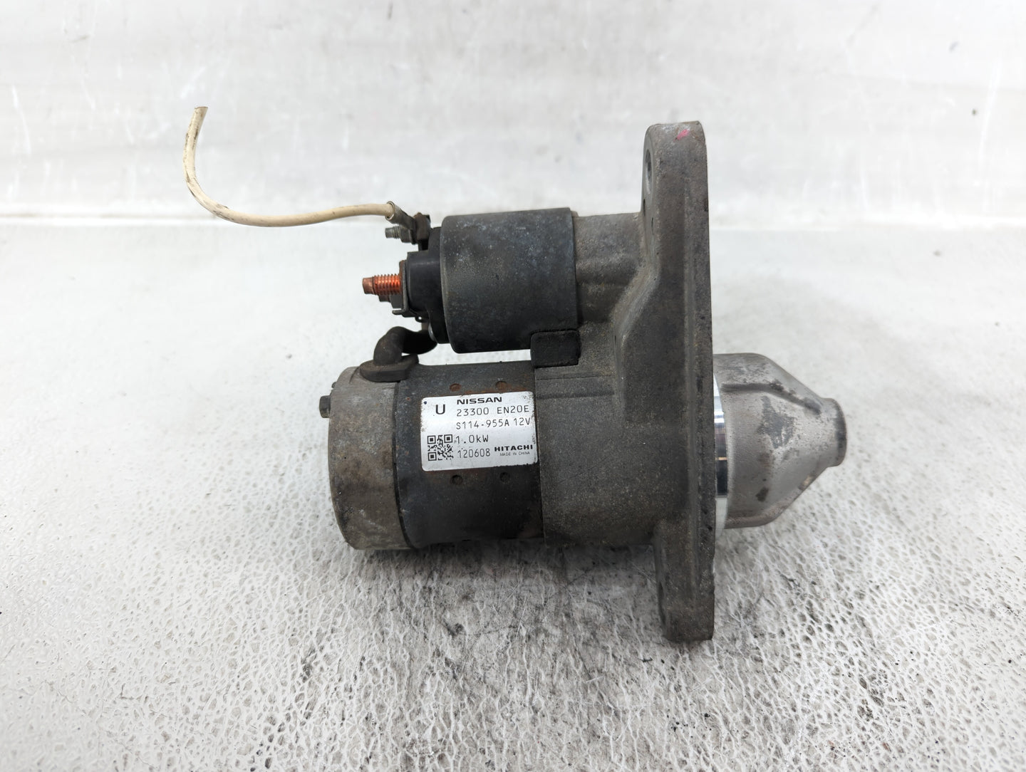 2010-2012 Nissan Sentra Car Starter Motor Solenoid OEM P/N:23300 EN20E 23300 EN20B Fits Fits 2010 2011 2012 2013 OEM Used Au