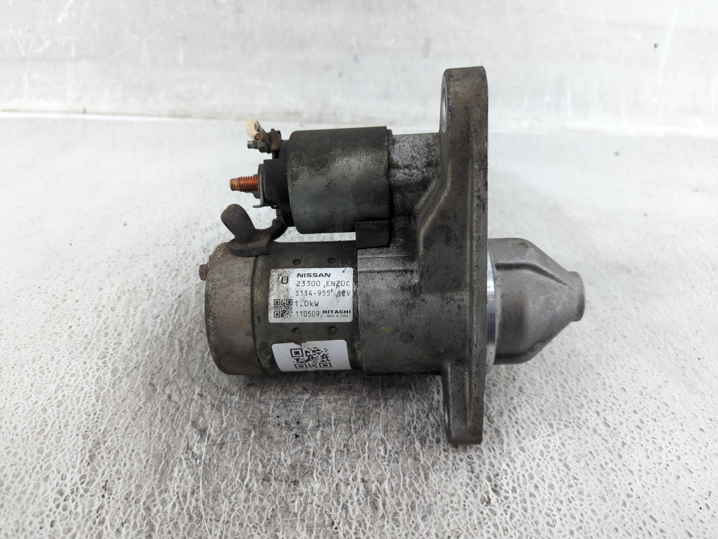 2010-2012 Nissan Sentra Car Starter Motor Solenoid OEM P/N:23300 EN20C Fits Fits 2010 2011 2012 2013 OEM Used Auto Parts - O