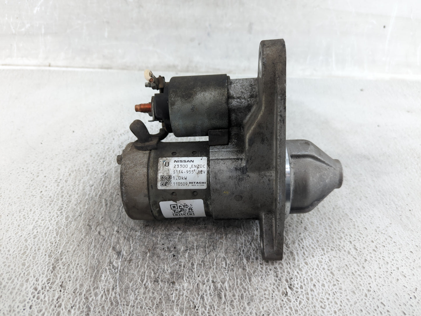 2010-2012 Nissan Sentra Car Starter Motor Solenoid OEM P/N:23300 EN20C Fits Fits 2010 2011 2012 2013 OEM Used Auto Parts - O