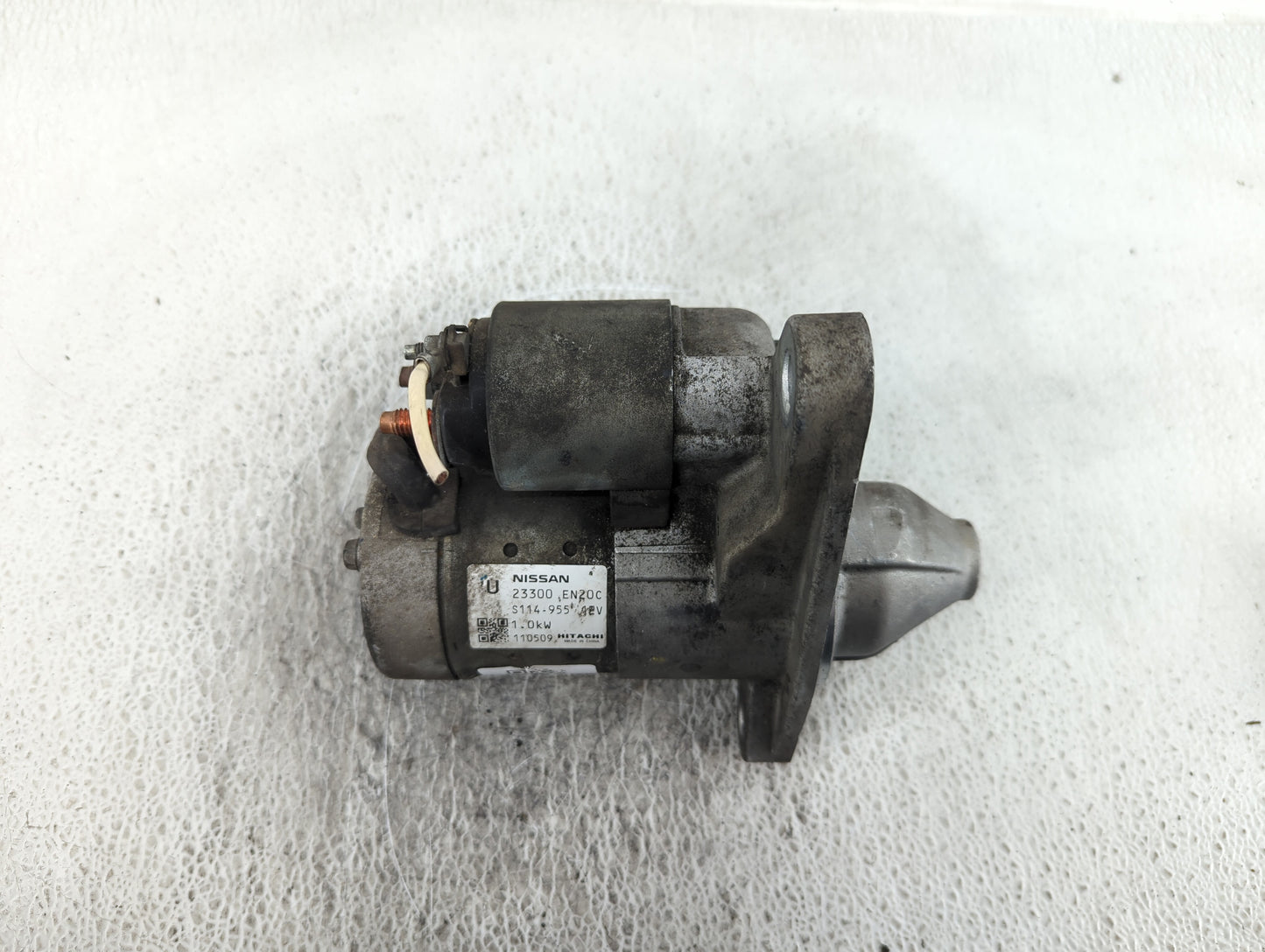 2010-2012 Nissan Sentra Car Starter Motor Solenoid OEM P/N:23300 EN20C Fits Fits 2010 2011 2012 2013 OEM Used Auto Parts - O