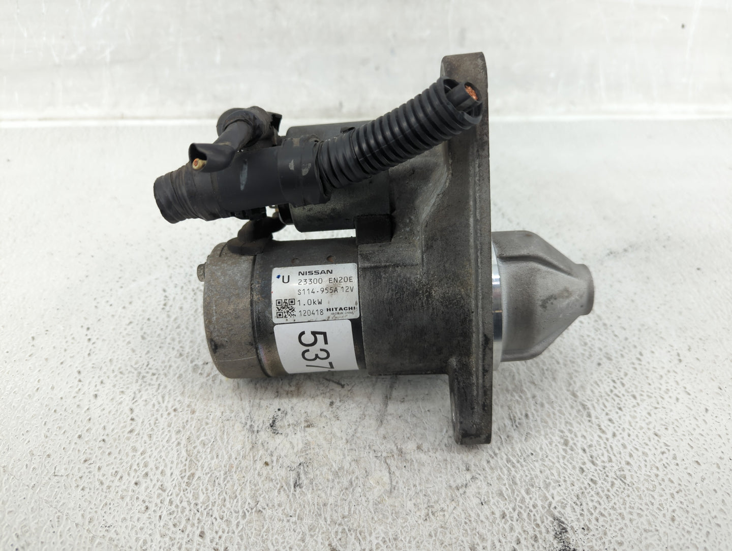 2010-2012 Nissan Sentra Car Starter Motor Solenoid OEM P/N:23300 EN20E Fits Fits 2010 2011 2012 2013 OEM Used Auto Parts - O
