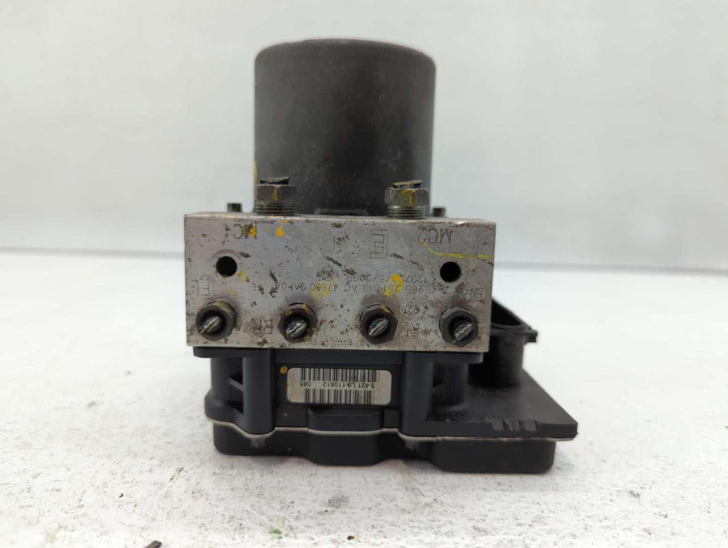 2012 Nissan Sentra ABS Pump Control Module Replacement P/N:47660 9AF0A Fits OEM Used Auto Parts - Oemusedautoparts1.com