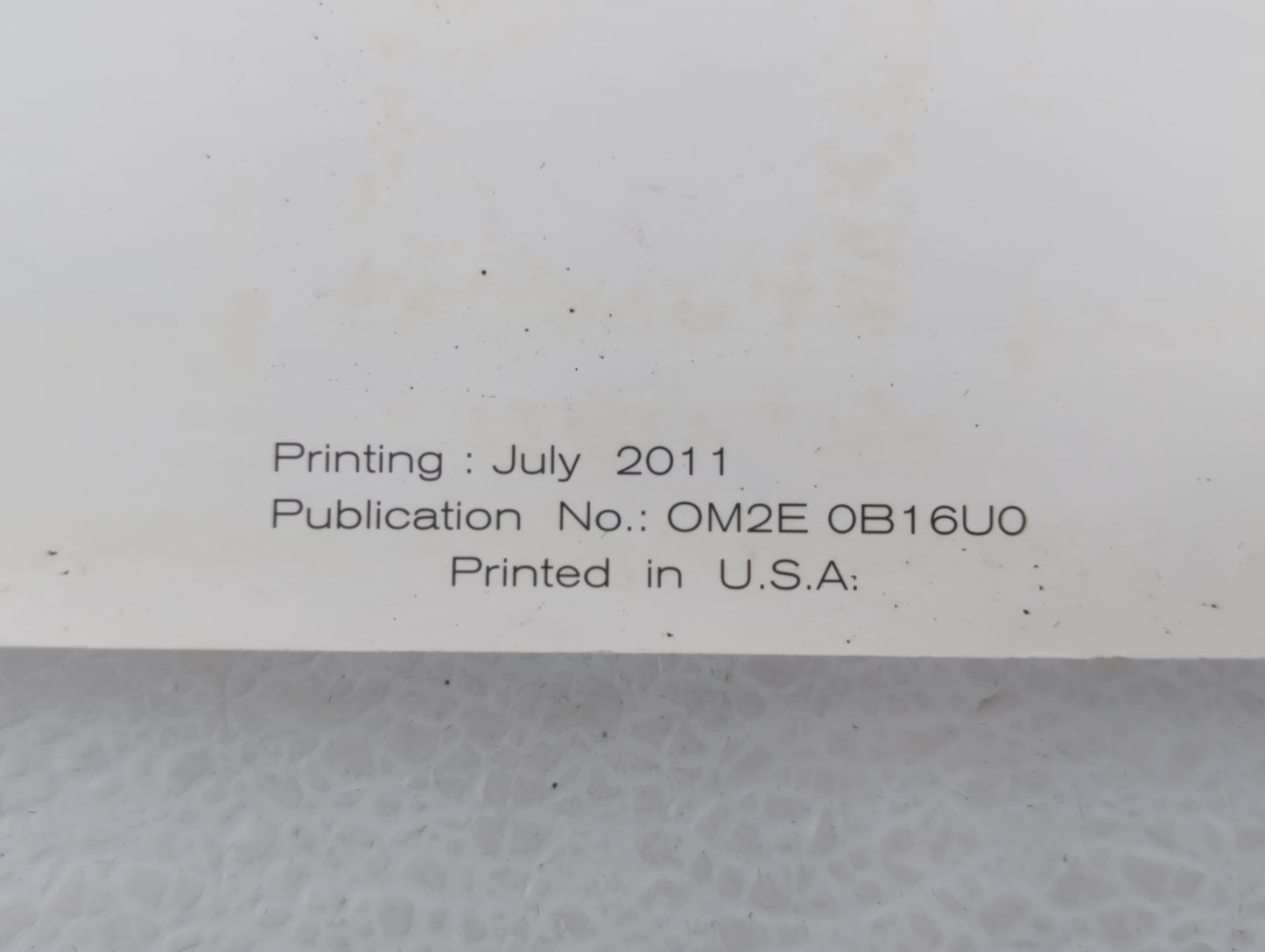 2012 Nissan Sentra Owners Manual Book Guide P/N:OM2E-0B16U0 OEM Used Auto Parts - Oemusedautoparts1.com