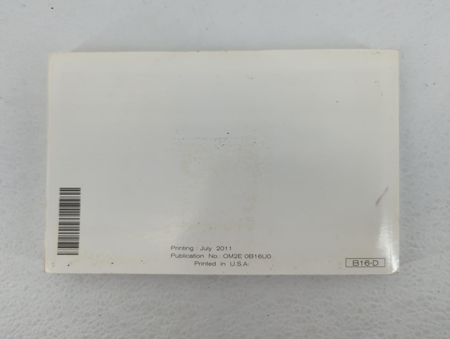2012 Nissan Sentra Owners Manual Book Guide P/N:OM2E-0B16U0 OEM Used Auto Parts - Oemusedautoparts1.com