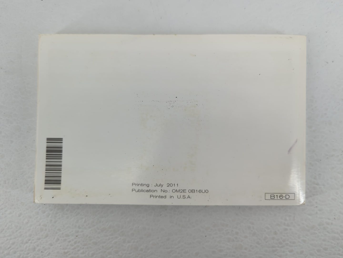 2012 Nissan Sentra Owners Manual Book Guide P/N:OM2E-0B16U0 OEM Used Auto Parts - Oemusedautoparts1.com