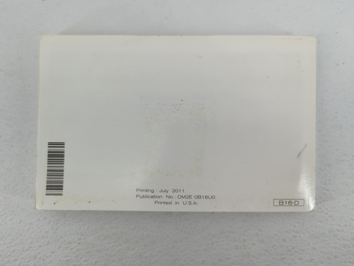 2012 Nissan Sentra Owners Manual Book Guide P/N:OM2E-0B16U0 OEM Used Auto Parts - Oemusedautoparts1.com