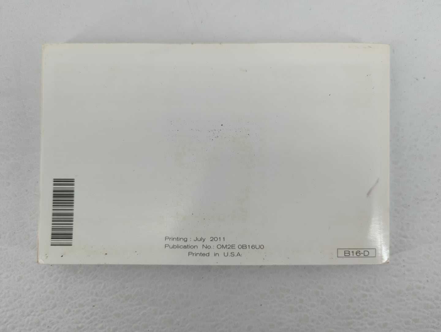 2012 Nissan Sentra Owners Manual Book Guide P/N:OM2E-0B16U0 OEM Used Auto Parts - Oemusedautoparts1.com