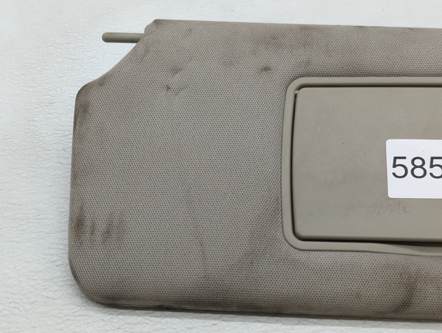 2011-2012 Nissan Sentra Sun Visor Shade Replacement Passenger Right Mirror Fits Fits 2011 2012 OEM Used Auto Parts - Oemused