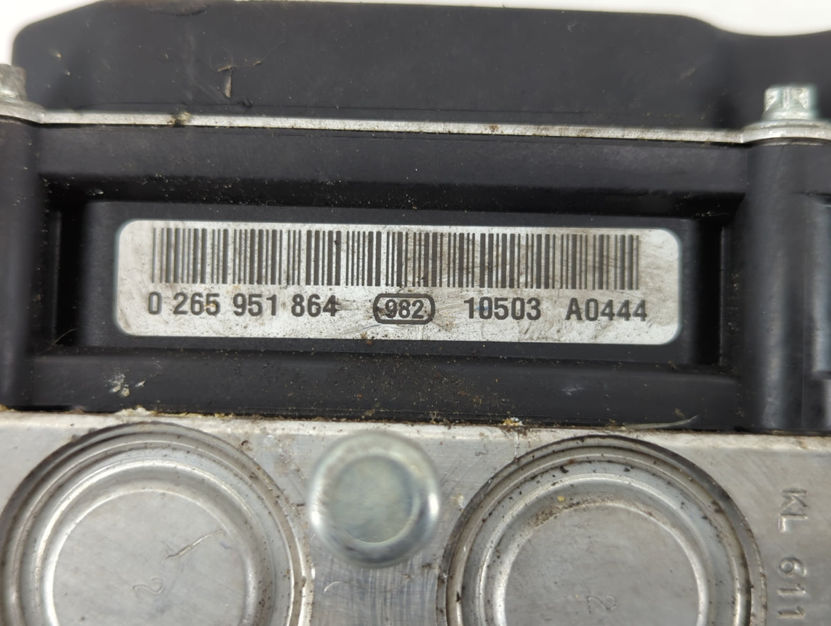 2012 Nissan Sentra Anti-Lock Brake ABS Pump Module Actuator OEM P/N:10503 A0444 0 265 951 864, 0 265 252 041, 47660 9AA0A Fi